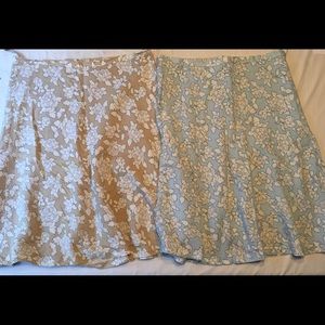 Hennes H & M skirts EUC